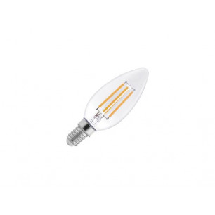 Žiarovka LED filament E14 4W/4000 CLEAR (ZLF 722) sviečka